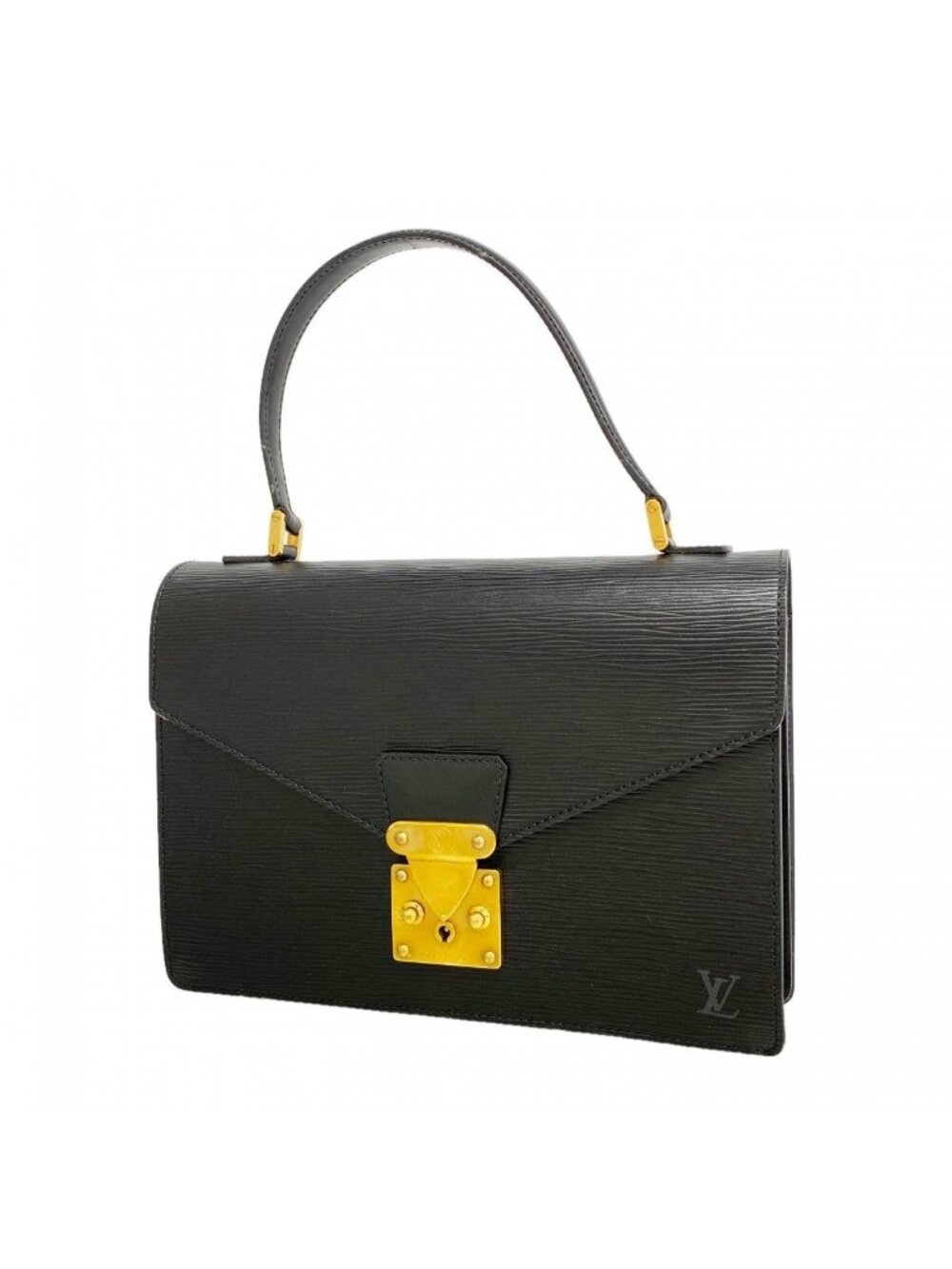 Louis Vuitton Handbag Epi Concorde Noir